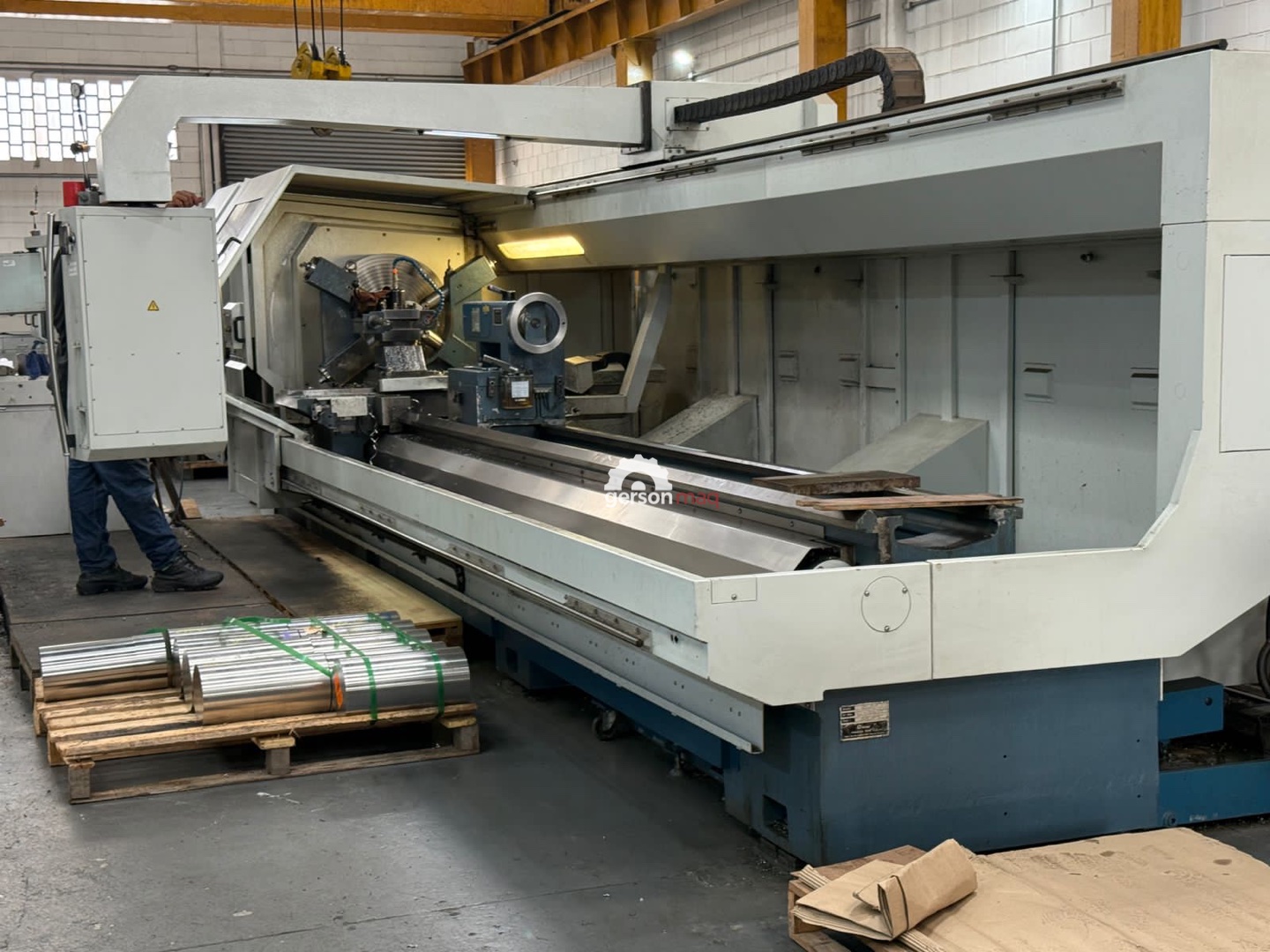 TORNO CNC ROMI CENTUR 45 - ANO 2015 - 850 X 5000 mm